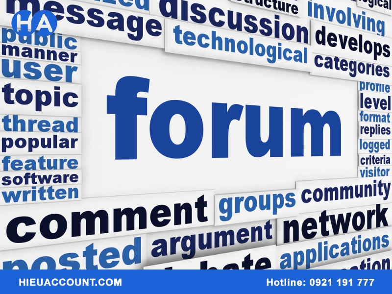 Danh sách các diễn đàn đi backlink chất lượng